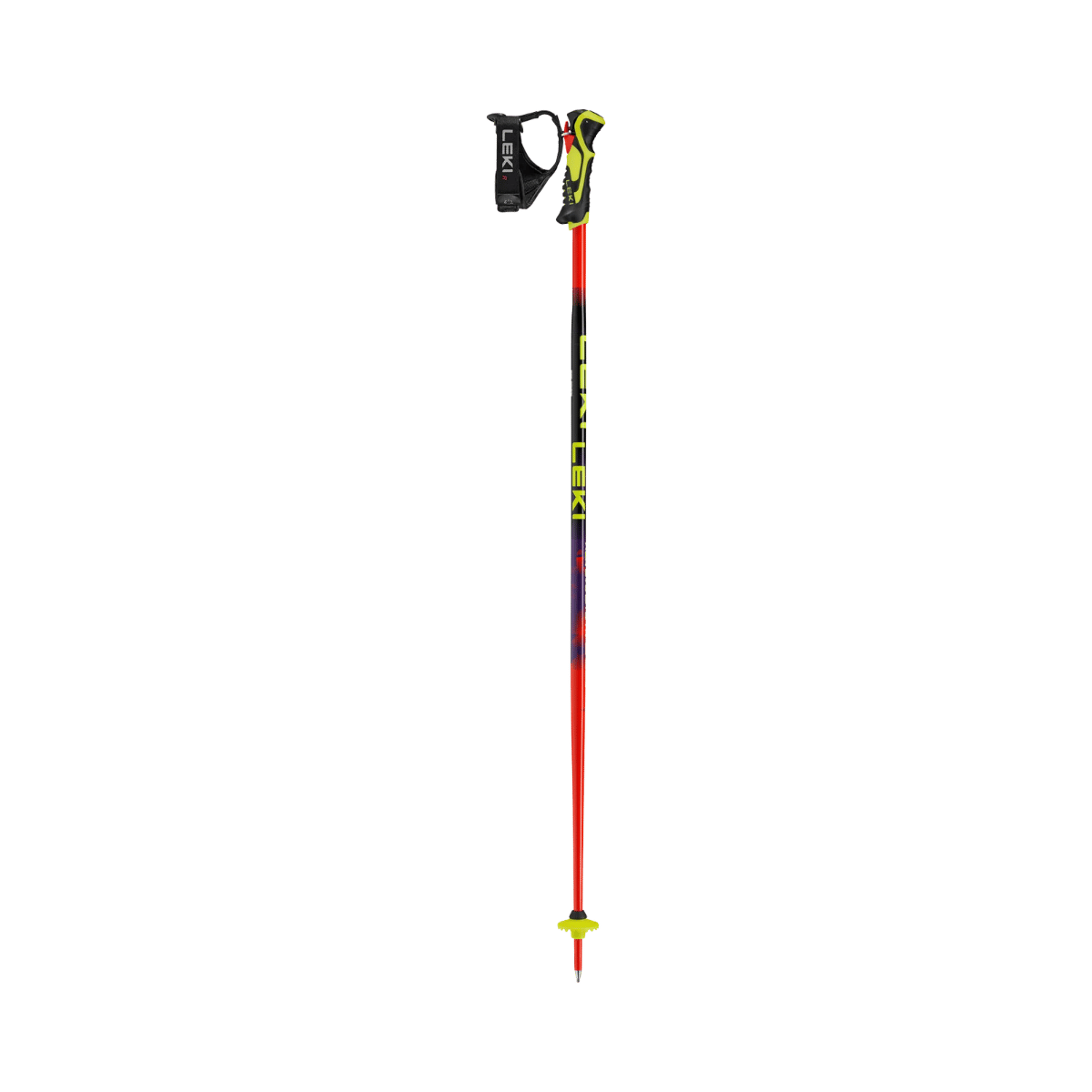 LEKI JR WCR EVO LITE SL TR 26/27 RED VIOLET YELLOW