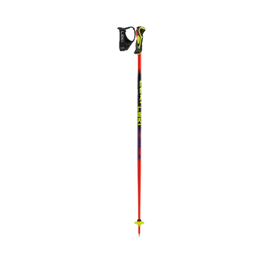 LEKI JR WCR EVO LITE SL TR 26/27 RED VIOLET YELLOW