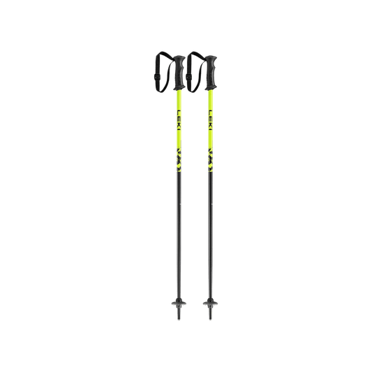 LEKI Y RIDER POLES 24/25 BLACK YELLOW
