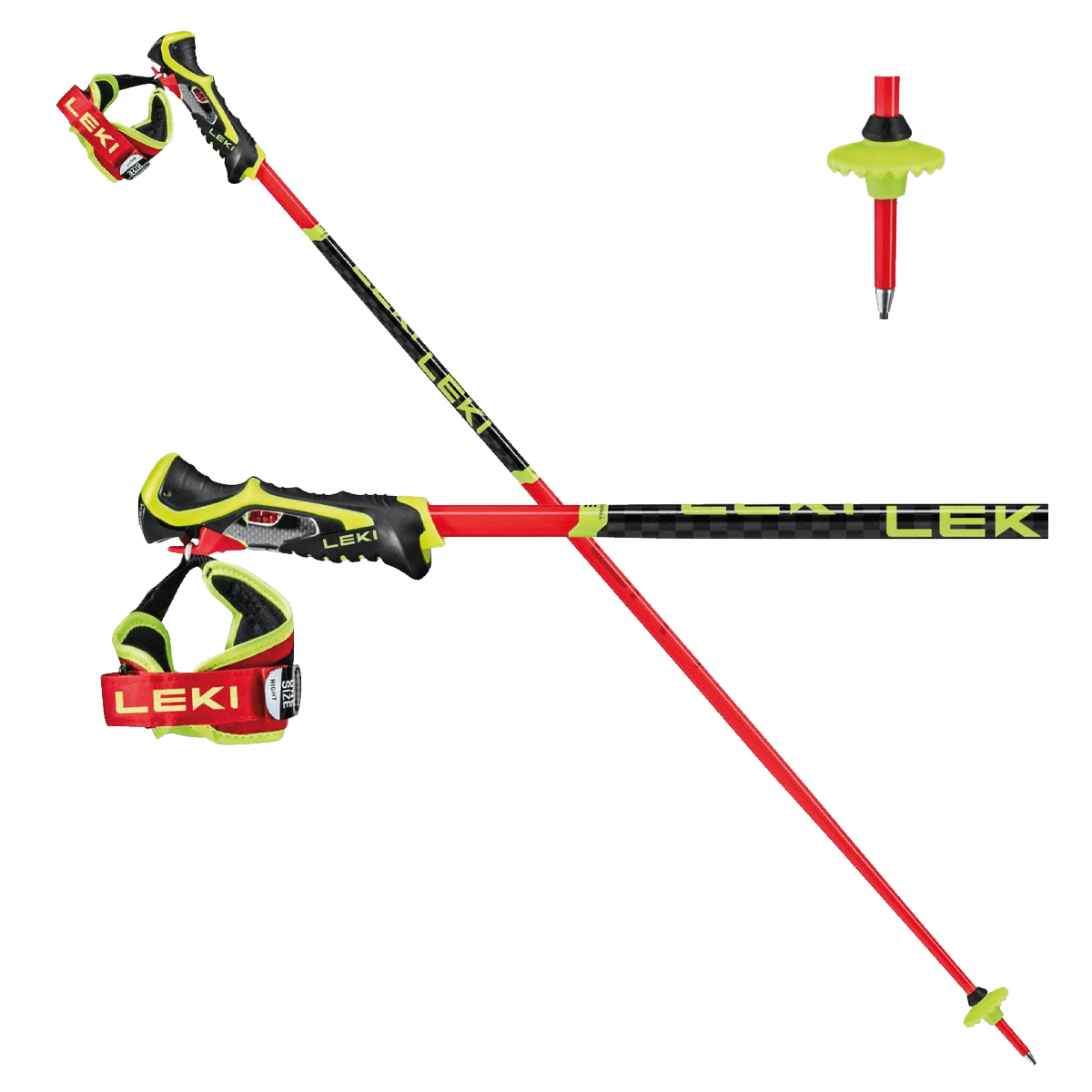 LEKI WCR SL 3D SKI POLES - MULTI VIEW