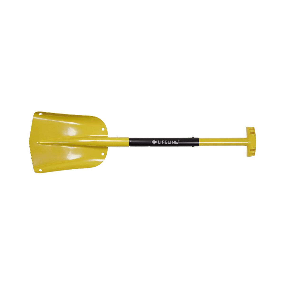 LIFELINE ALUMINUM SPORT UTILITY SHOVEL YELLOW BLACK