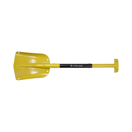 LIFELINE ALUMINUM SPORT UTILITY SHOVEL YELLOW BLACK