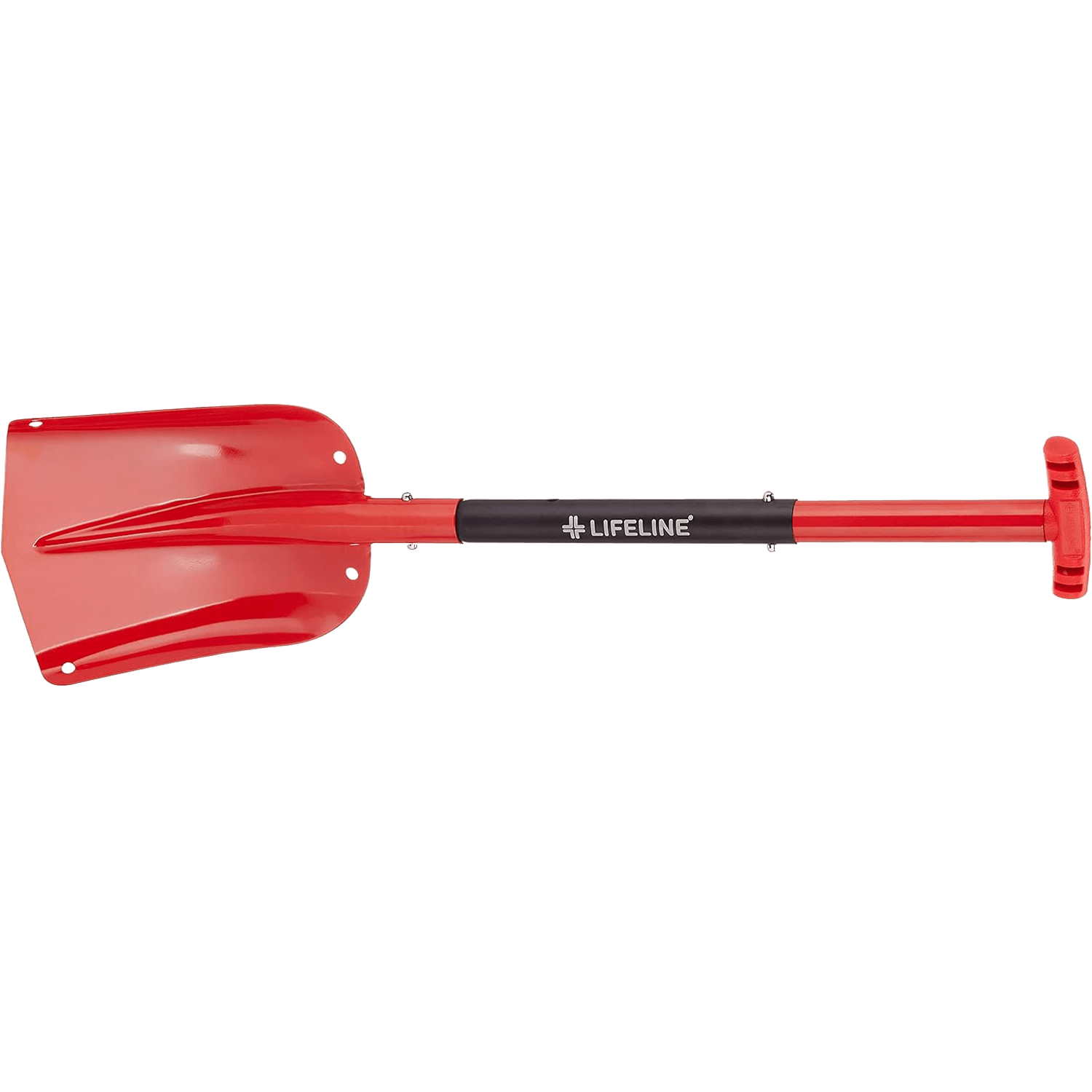 LIFELINE ALUMINUM SPORT UTILITY SHOVEL RED/BLACK