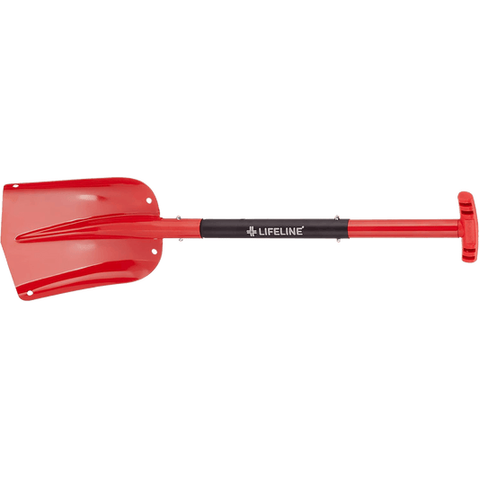 LIFELINE ALUMINUM SPORT UTILITY SHOVEL RED/BLACK