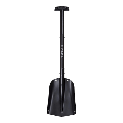 LIFELINE ALUMINUM SPORT UTILITY SHOVEL - MATTE BLACK