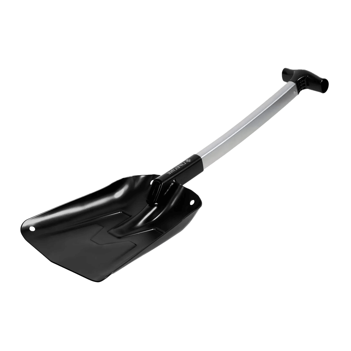 LIFELINE COLLAPSING AUTO UTILITY SHOVEL - BLACK - SIDE VIEW