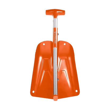 LIFELINE COLLAPSING AUTO UTILITY SHOVEL - ORANGE - COLLASPED