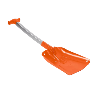 LIFELINE COLLAPSING AUTO UTILITY SHOVEL - ORANGE - SIDE VIEW