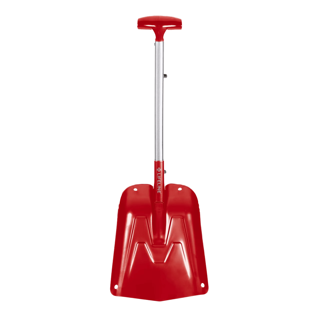 LIFELINE COLLAPSING AUTO UTILITY SHOVEL - RED
