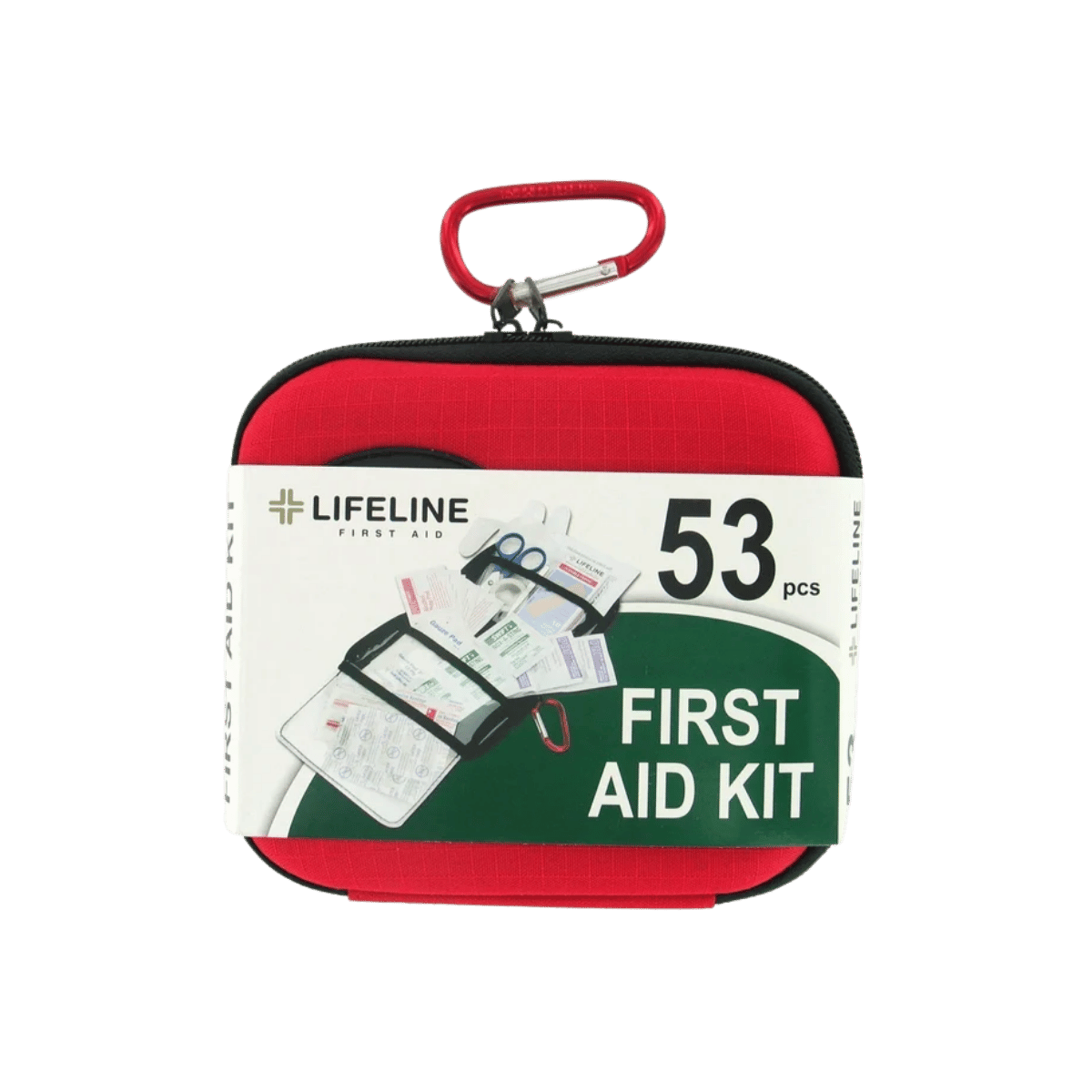 LIFELINE HARD-SHELL FOAM FIRST AID KIT