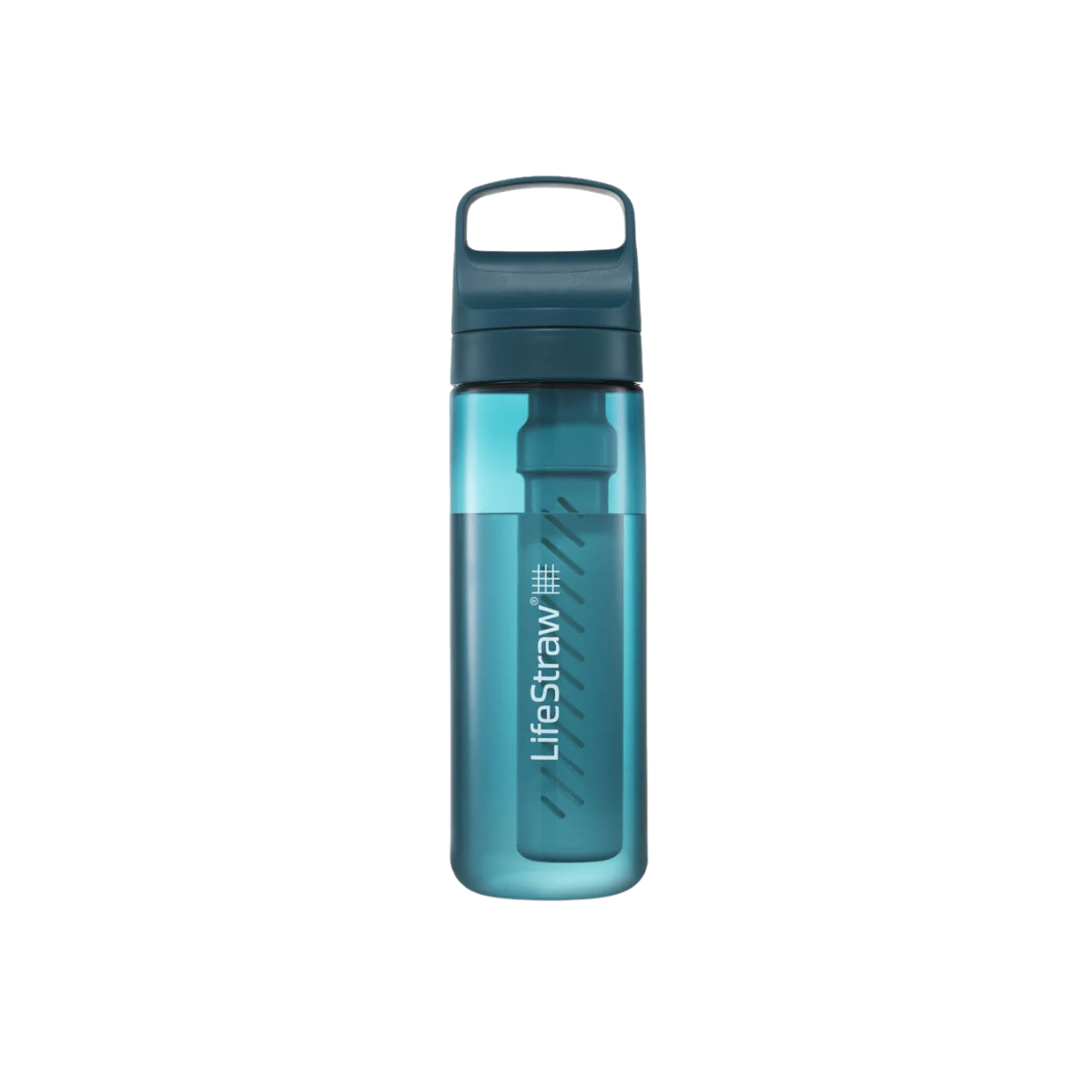 LIFESTRAW GO WATER BOTTLE WITH FILTER DARK TEAL