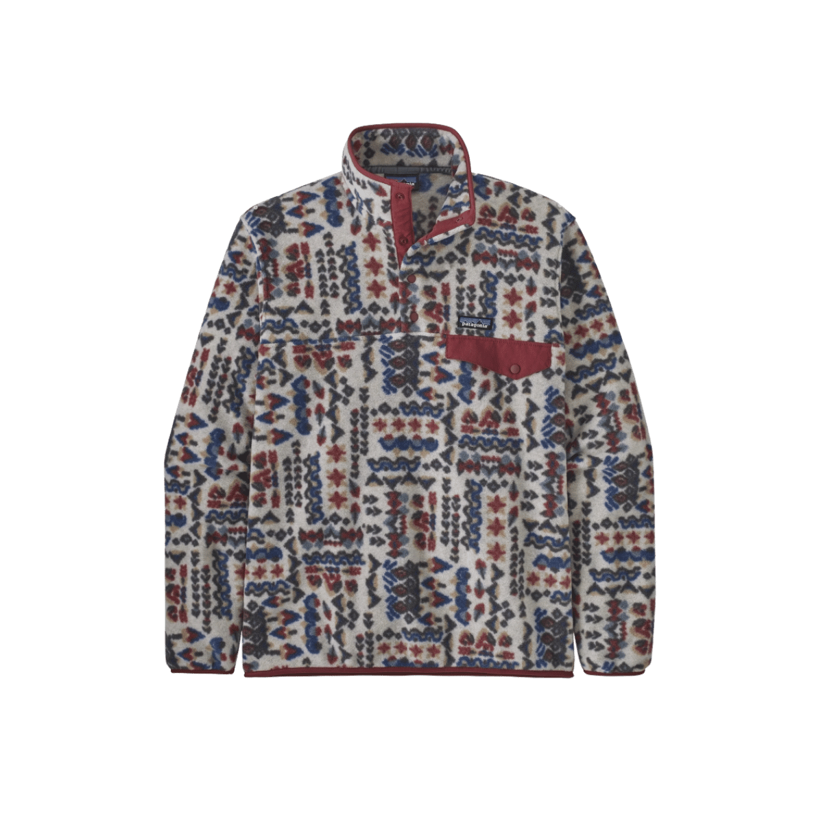 PATAGONIA MEN'S LW SYNCHILLA SNAP-T P/O - WW: PUMICE