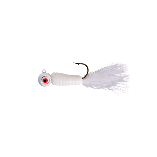 LINDY FUZZ-E-GRUB WHITE IMAGE