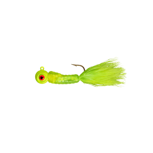LINDY FUZZ-E-GRUB HOT YELLOW IMAGE