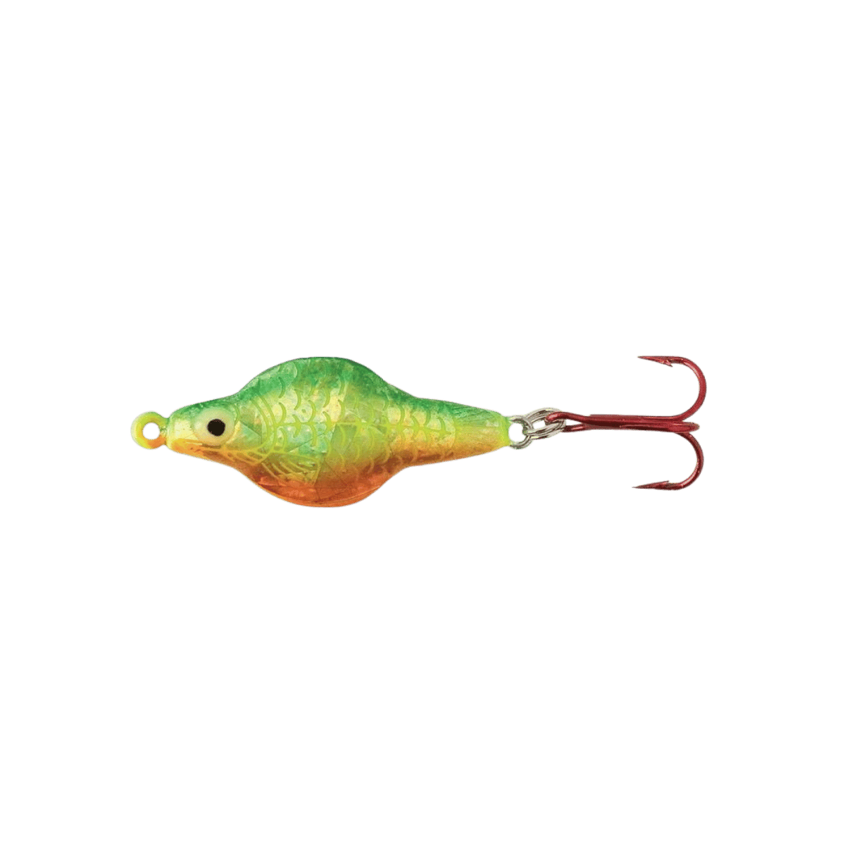 LINDY ICE FLYER RATTLN SPOON TG FIRE TIGER