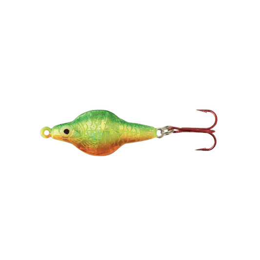 LINDY ICE FLYER RATTLN SPOON TG FIRE TIGER