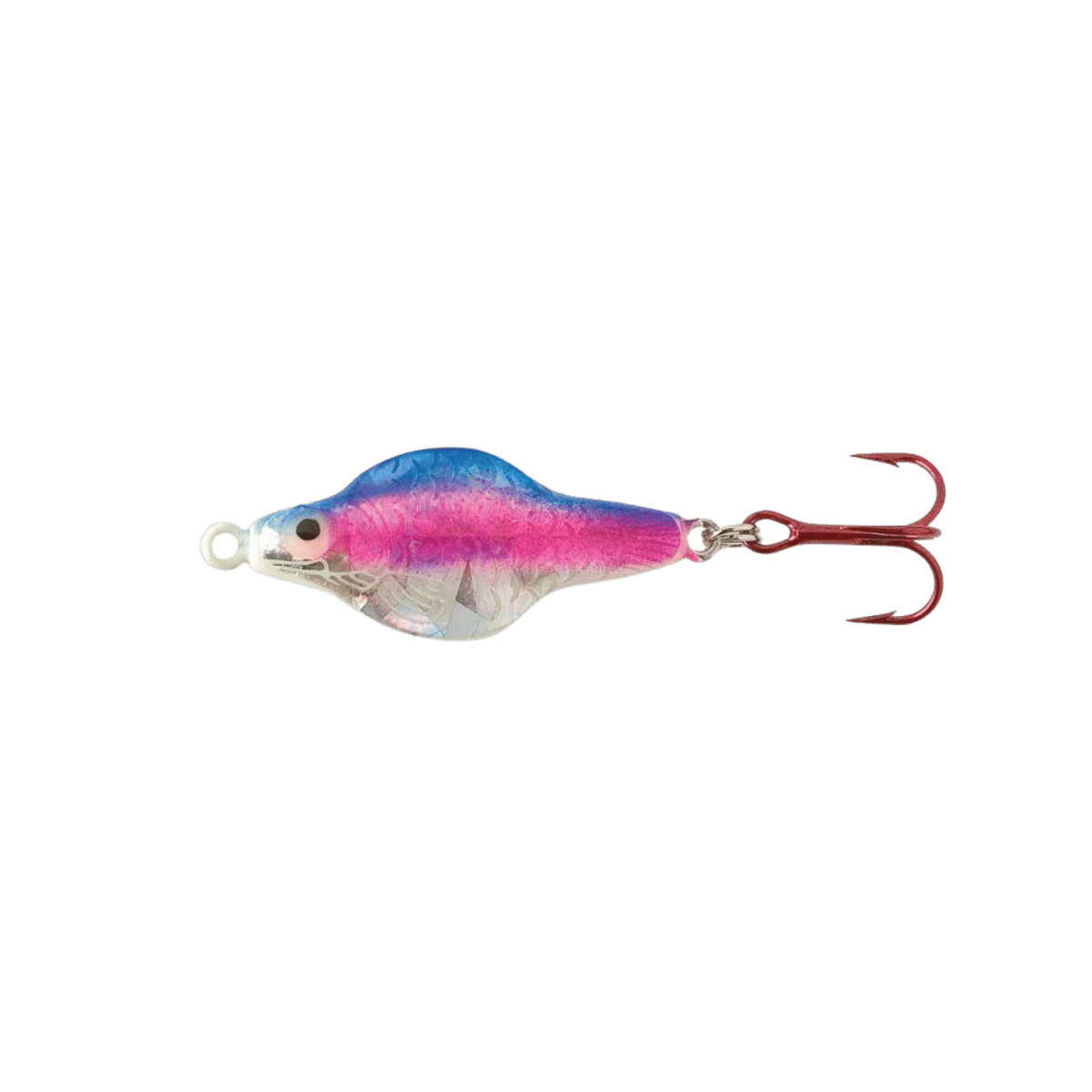 LINDY ICE FLYER RATTLN SPOON TG RAINBOW