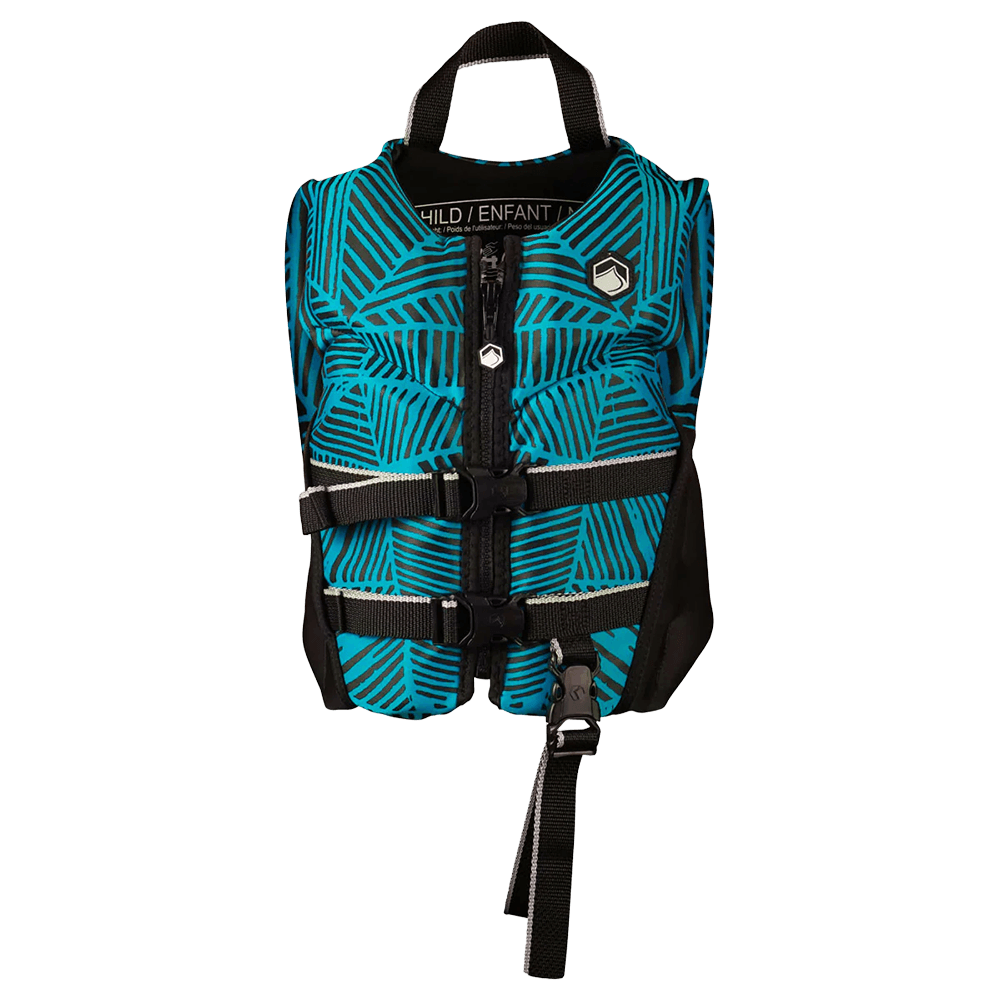 LIQUID FORCE CHILD FURY CGA LIFE JACKET 35 LBS to 55 LBS - Blue/Black