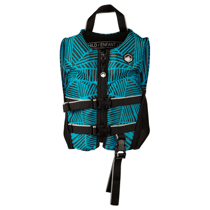 LIQUID FORCE CHILD FURY CGA LIFE JACKET 35 LBS to 55 LBS - Blue/Black