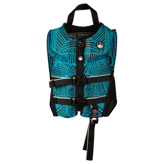 LIQUID FORCE CHILD FURY CGA LIFE JACKET 35 LBS to 55 LBS - Blue/Black