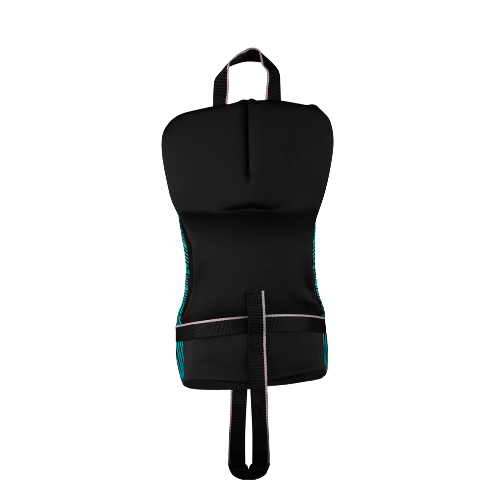 LIQUID FORCE INFANT FURY CGA LIFE JACKET 0 LBS to 30 LBS - BLUE/BLACK back view