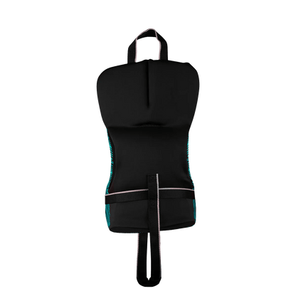 LIQUID FORCE INFANT FURY CGA LIFE JACKET 0 LBS to 30 LBS - BLUE/BLACK back view
