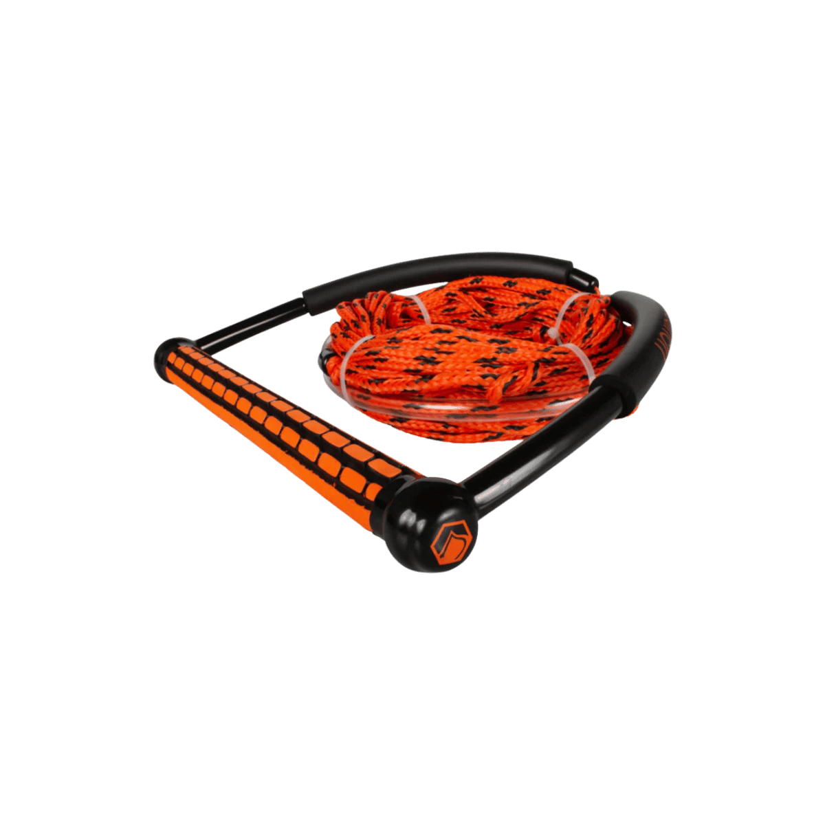 LIQUID FORCE TR9 HANDLE W/STATIC LINE - ORANGE