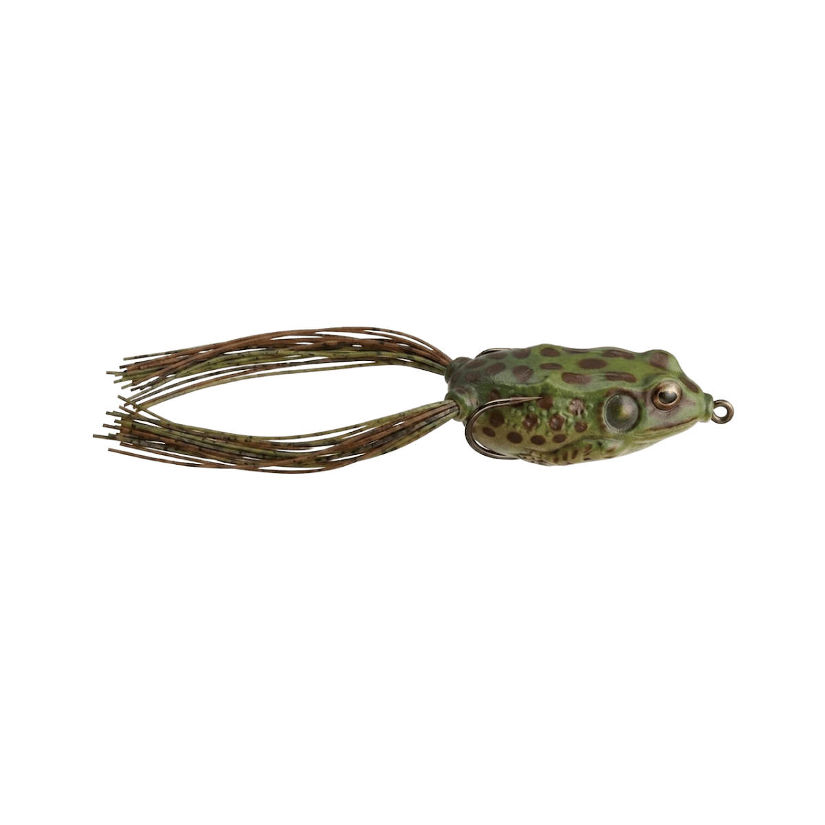 LIVE TARGET HOLLOW BELLY FROG GREEN BROWN IMAGE