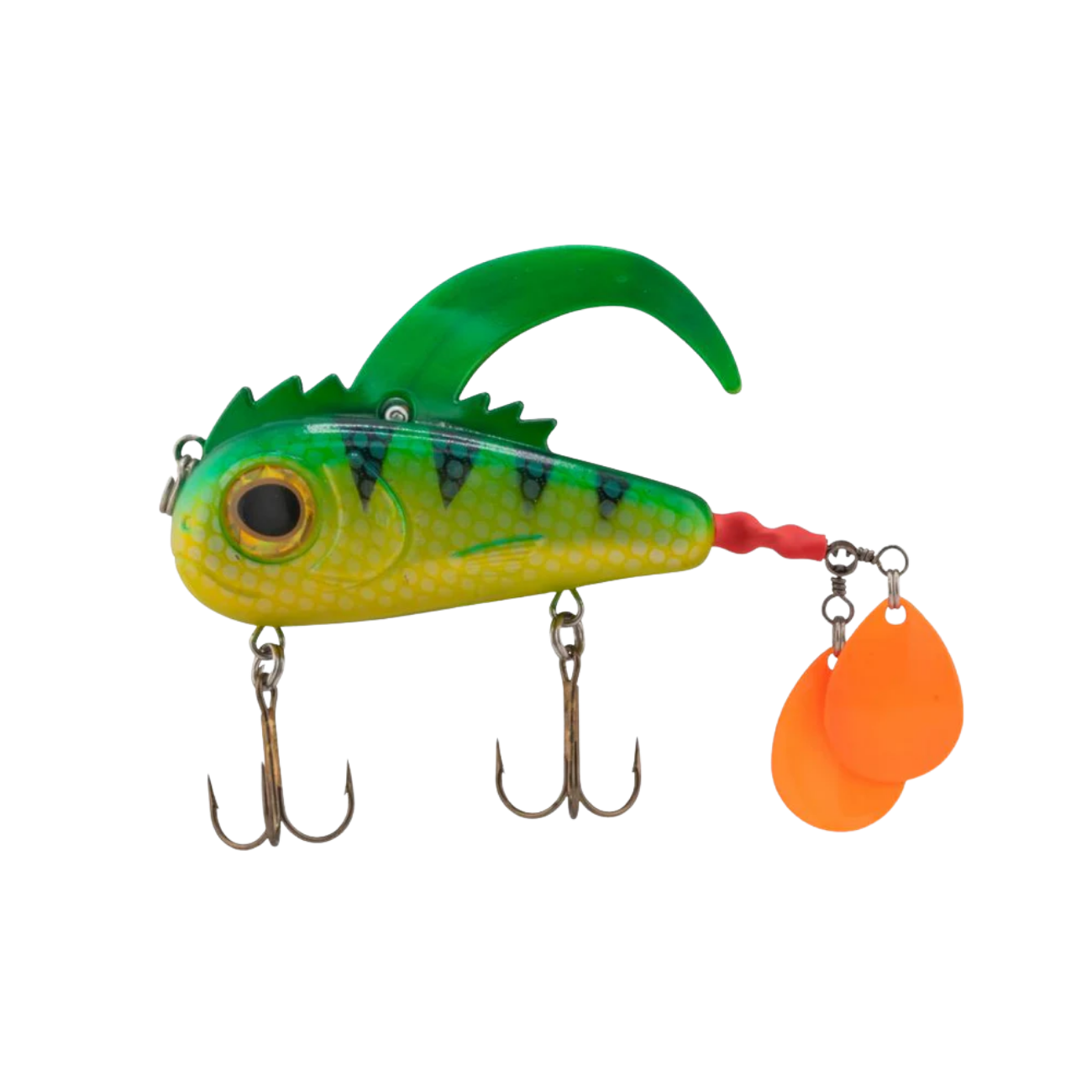 LIVINGSTON LURES PIKE AND MUSKIE CRITTER ORANGE BELLY PERCH
