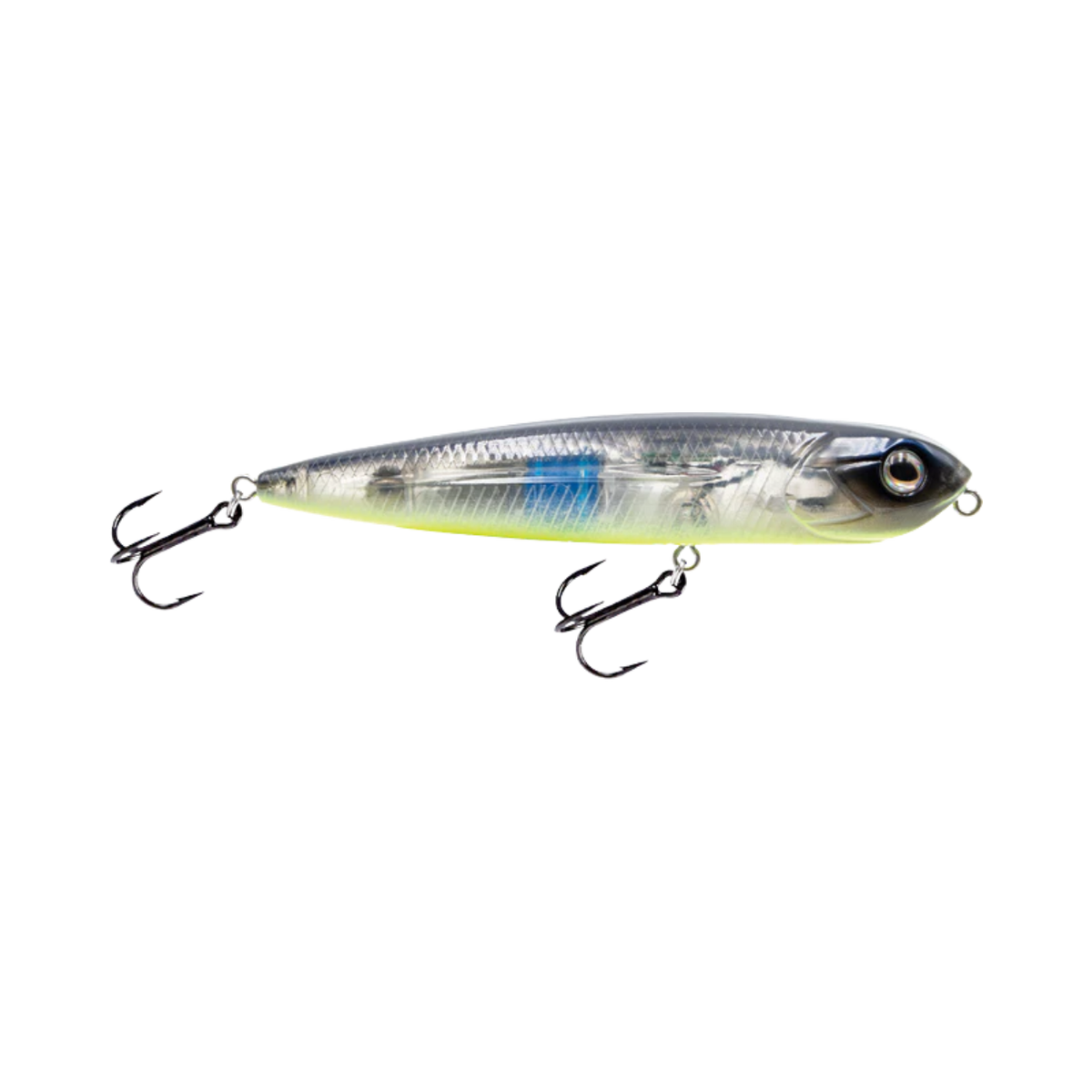 boss fishing lures Livingston Walking Jr. Black Back Chrome Shad Alles The Jigging Rap® Magnum® 10 foot range Size:14000-XH