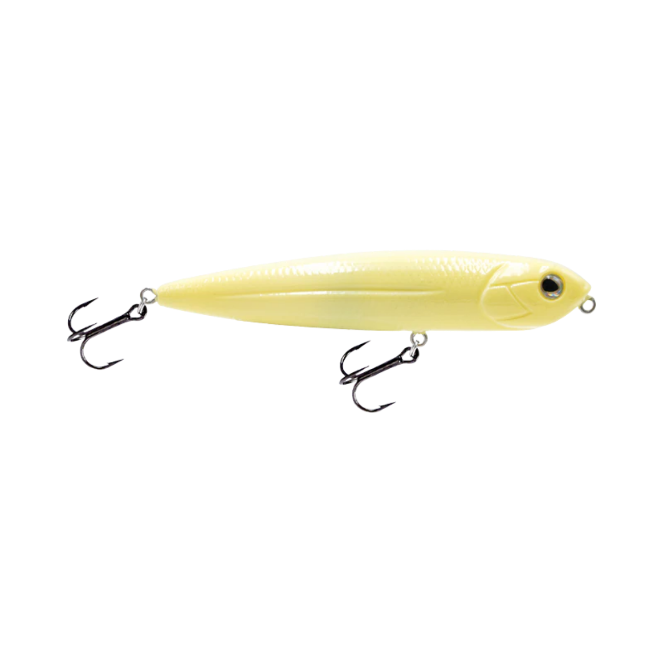 LIVINGSTON LURES WALKING BOSS JR PURE BONE SHAD