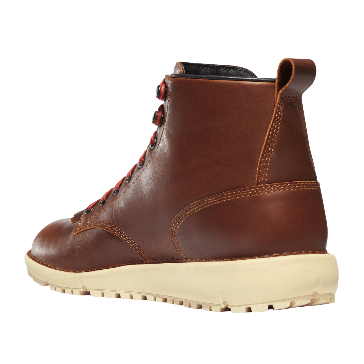 DANNER MEN'S LOGGER 917 GTX 6" BOOTS MEDIUM - MONKS ROBE - BACK SIDE ANGLE