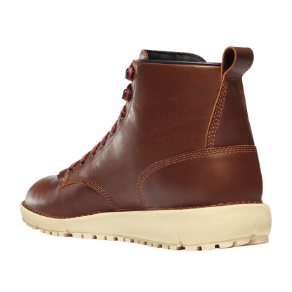 DANNER MEN'S LOGGER 917 GTX 6" BOOTS MEDIUM - MONKS ROBE - BACK SIDE ANGLE