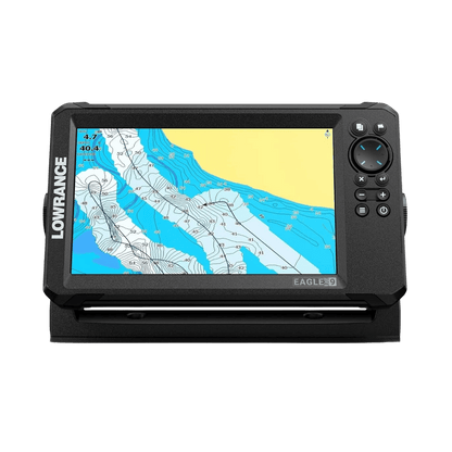 LOWRANCE EAGLE EYE 9 LIVE W/TM TRANSD_FRONT VIEW