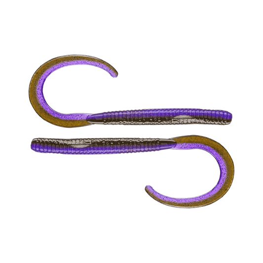 DAIWA EVERGREEN LUCY CURLY TAIL 8PK - 3.2IN MARGARITA MAGIC