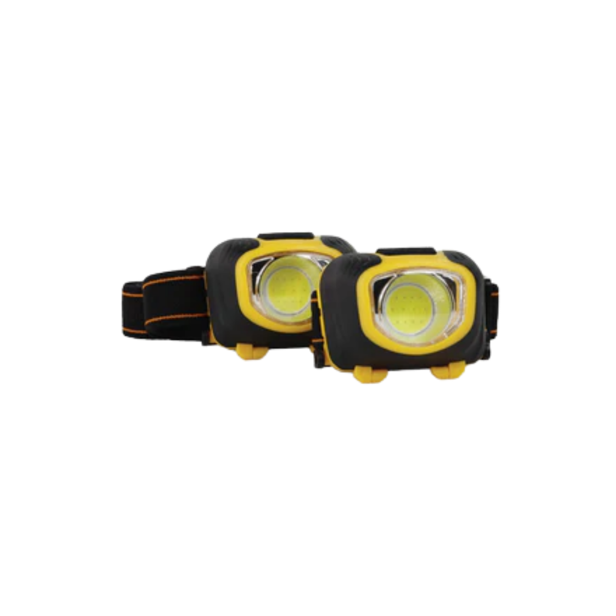 LUX PRO LED HEADLAMP 2 PACK BLACK YELLOW