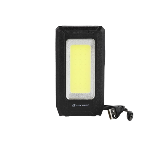 LUX PRO LED WORKLIGHT W/ PWR BANK BLACK