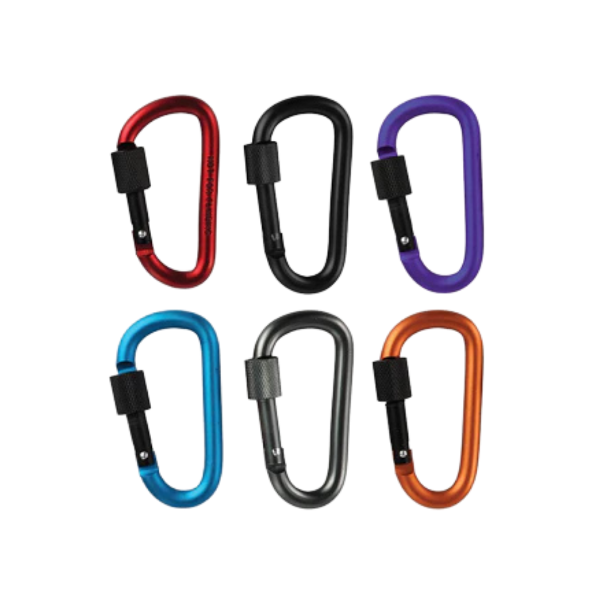 LUX PRO MULTI COLOR CARABINERS 6 PACK IMAGE