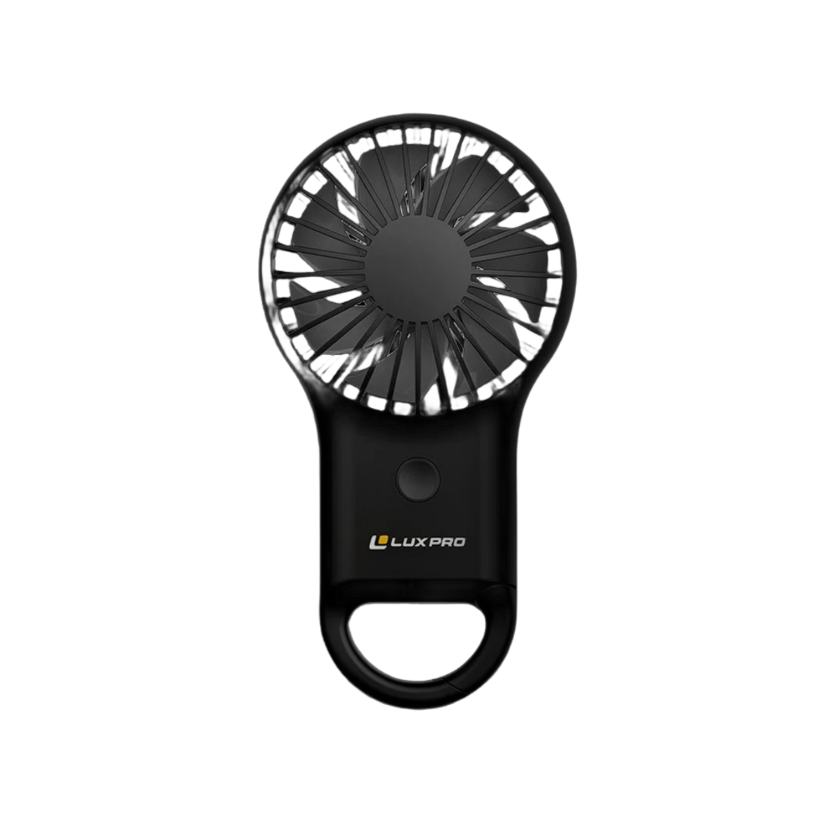 LUX PRO RECHARGEABLE MINI FAN BLACK