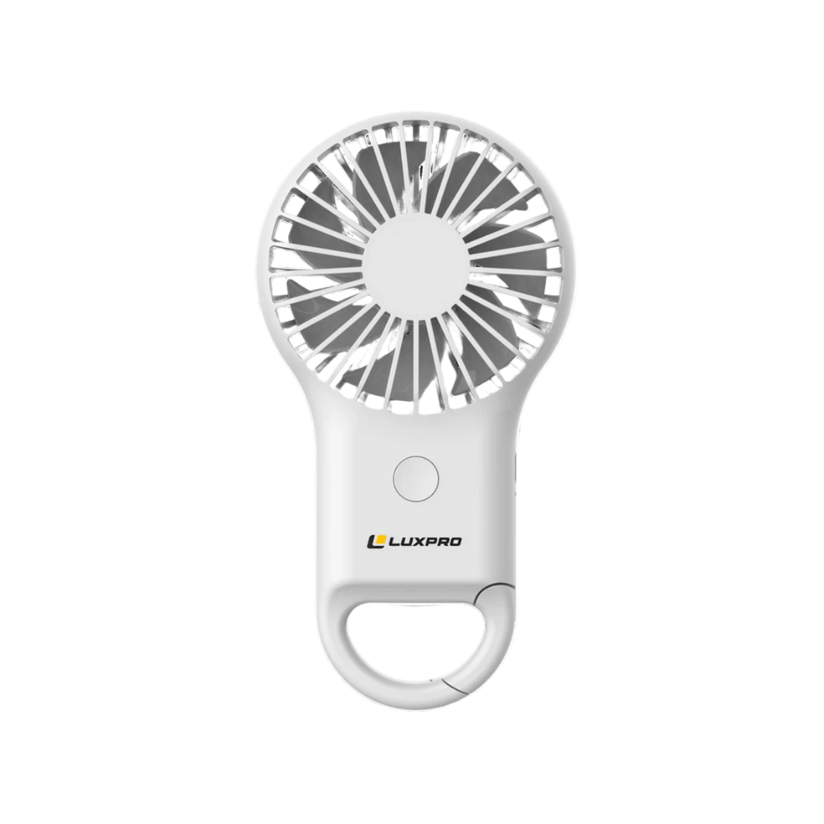 LUX PRO RECHARGEABLE MINI FAN WHITE