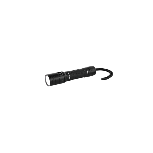 LUX PRO RECHARGEABLE LED FLASHLIGHT BLACK