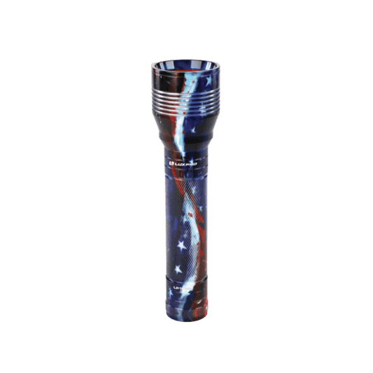 LUX PRO AMERICAN FLAG FLASHLIGHT 1500 LUMENS