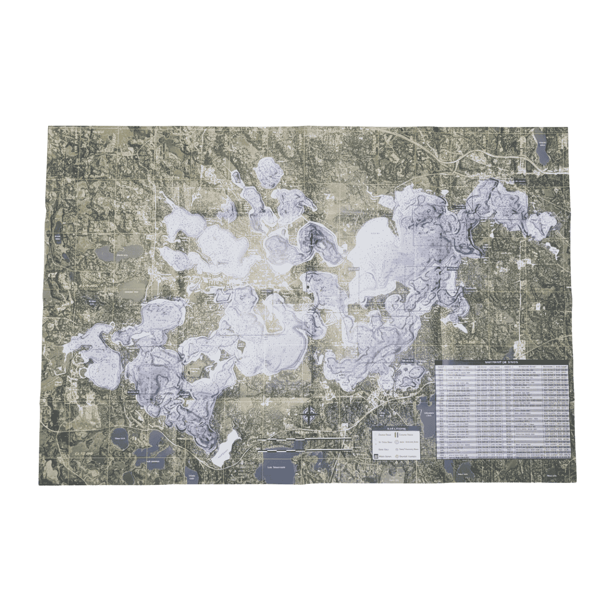 LAKEMAPS/ IN DEPTH ARROW MAPPING LAKEVU-LAKE MINNETONKA - MAP VIEW