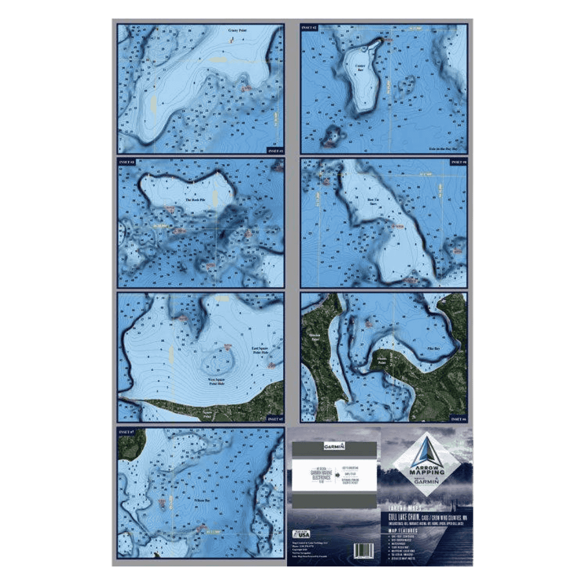 LAKEMAPS/I ARROW MAPPING LAKEVU-GULL LAKE