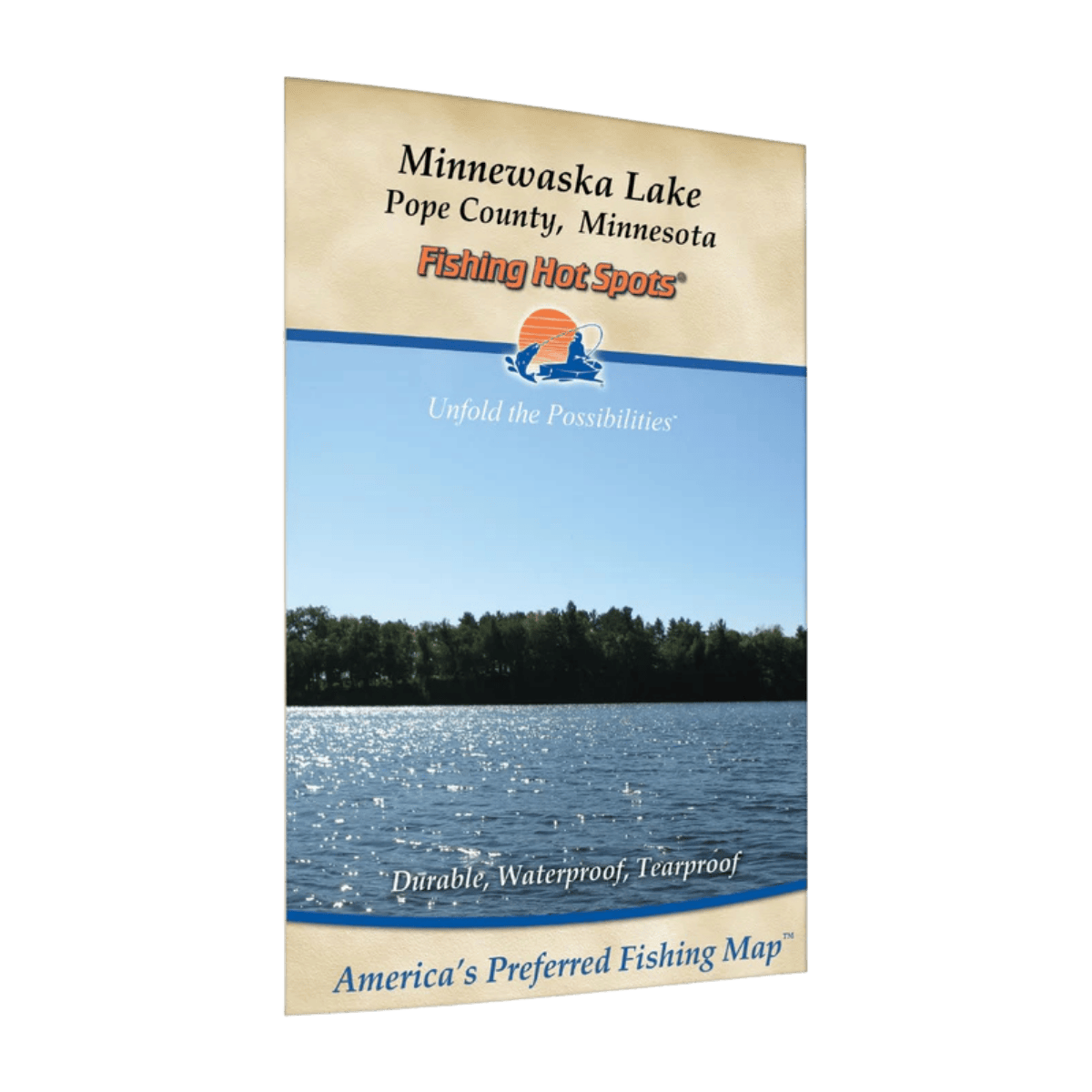 LAKEMAPS/IN DEPTH FISHING HOT SPOTS MINNEWASKA LAKE