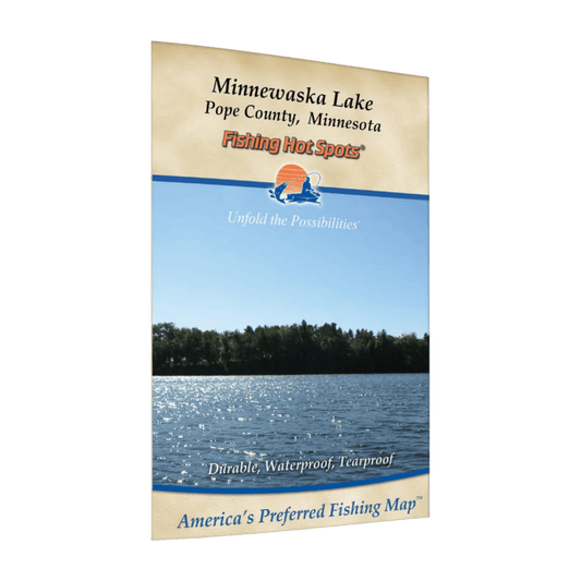 LAKEMAPS/IN DEPTH FISHING HOT SPOTS MINNEWASKA LAKE