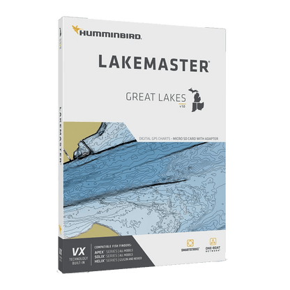 HUMMINBIRD LAKEMASTER - GREAT LAKES V1 BOOK