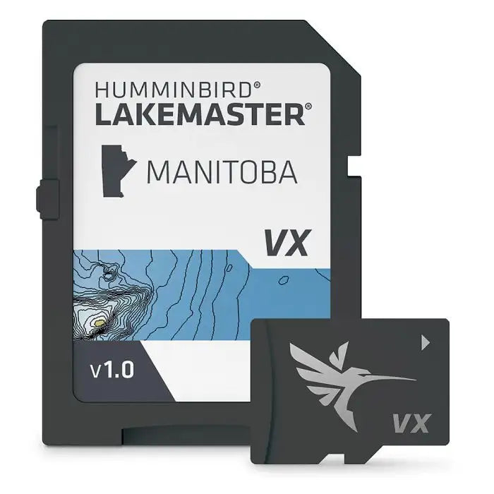 HUMMINBIRD LAKEMASTER MANITOBA VS V1.0 SD CARD FRONT AND REAR