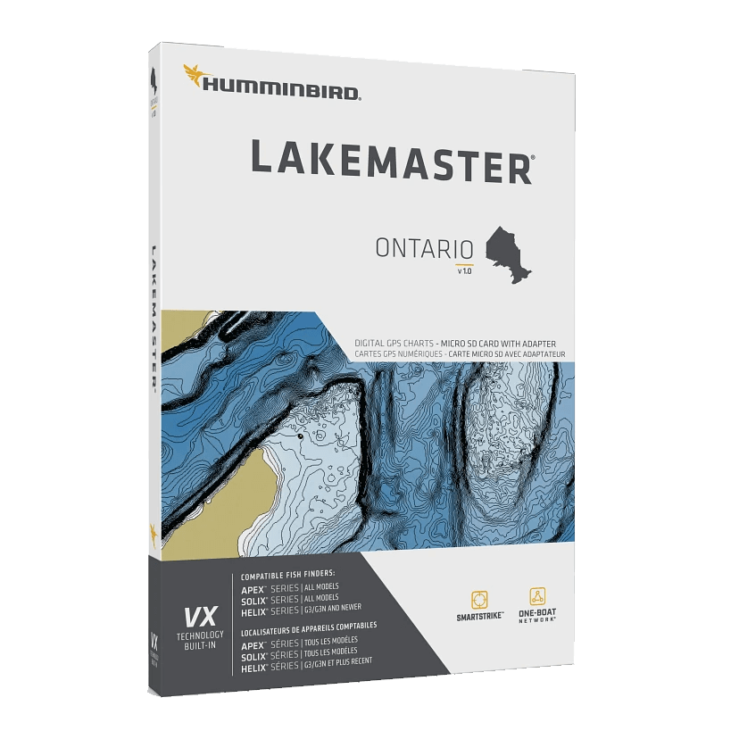 HUMMINBIRD LAKEMASTER - ONTARIO V1 BOOK