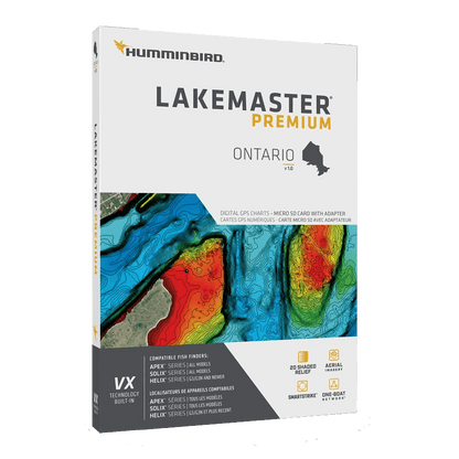 HUMMINBIRD LAKEMASTER PREMIUM - ONTARIO V1